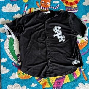 Majestic Black and White Baseball Jersey